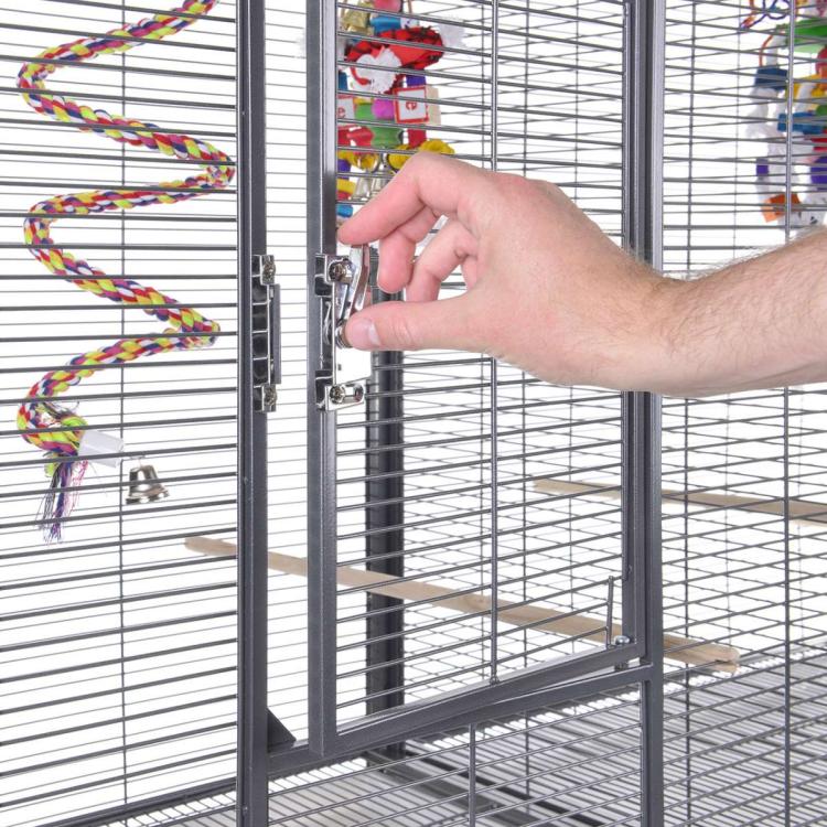 Klec pro papoušky Montana New Madeira Duble – dvojitá tmavá od ParrotPlanet.cz