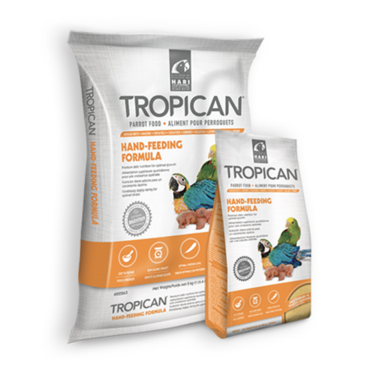 Hagen Hari Tropican Hand Feeding Formula – Krmivo pro ruční krmení mláďat 400 g  od ParrotPlanet.cz