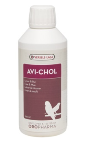 Oropharma Avi-Chol – přípravek podporující činnost jater a pelichání 250 ml od ParrotPlanet.cz