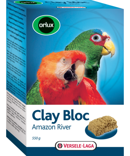 Versele Laga Orlux Clay Bloc Amazon River 550 g – hliněný blok pro papoušky od ParrotPlanet.cz