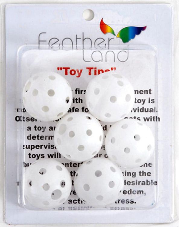 Plastové kuličky M – náhradní díly pro výrobu hraček pro papoušky DIY nebo hračka do tlapky od ParrotPlanet.cz