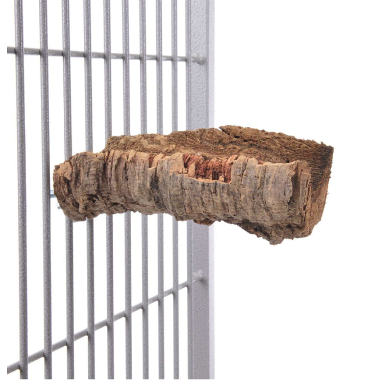 Přírodní tyčinka z kůry korkového dubu, velikost M – pro střední papoušky od ParrotPlanet.cz