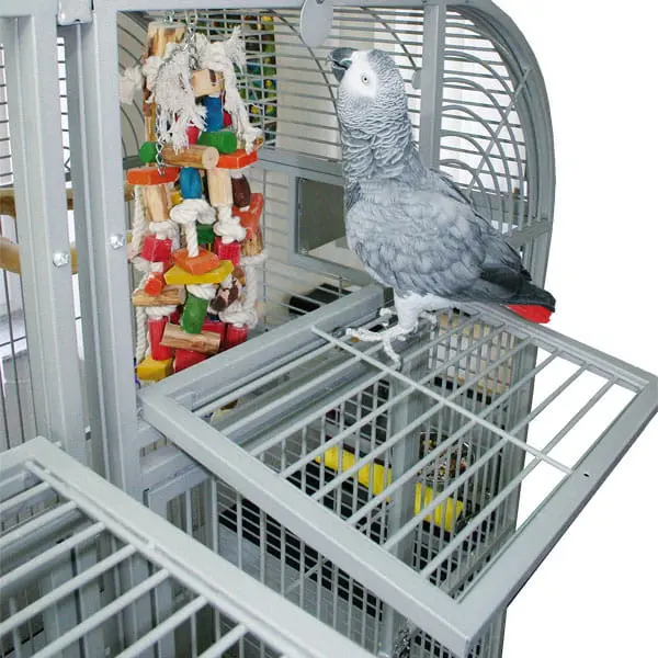 Montana XXL Palace antracitová – extra velká klec pro velké papoušky od ParrotPlanet.cz