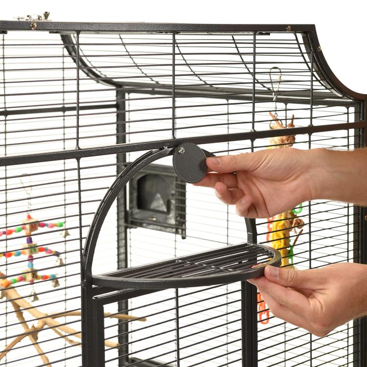 Klece pro papoušky Montana Madeira II tmavá od ParrotPlanet.cz