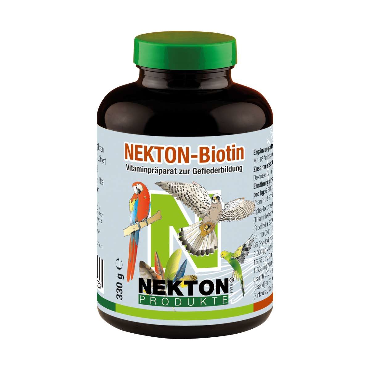 NEKTON-Bio / Nekton Biotin Multivitamin pro ptáky 330 g od ParrotPlanet.cz